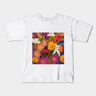 arte flores Kids T-Shirt